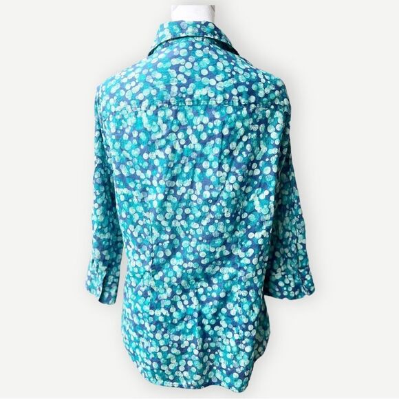 Coldwater Creek No Iron Casual Button Up Collared Shirt. Medium. 10-12. 10. 12. - Picture 3 of 9